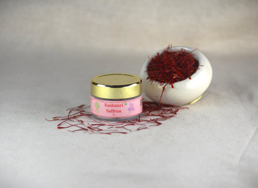 Pure Kashmiri Saffron Strands (Kesar)