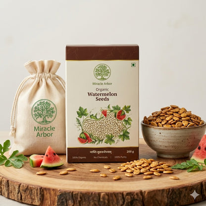 Organic Watermelon Seeds – Raw & Unroasted | 100% Natural