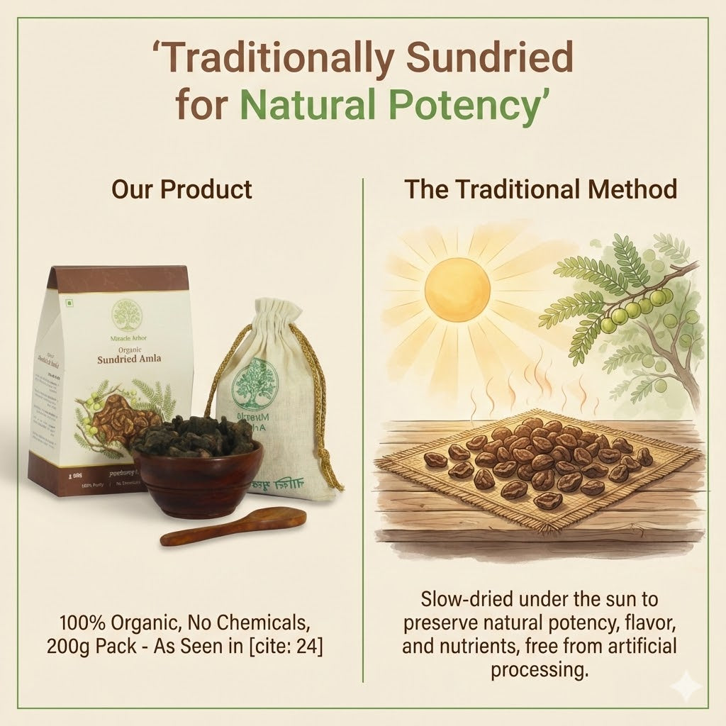 Organic Sun-Dried Amla – Naturally Dried Indian Gooseberry