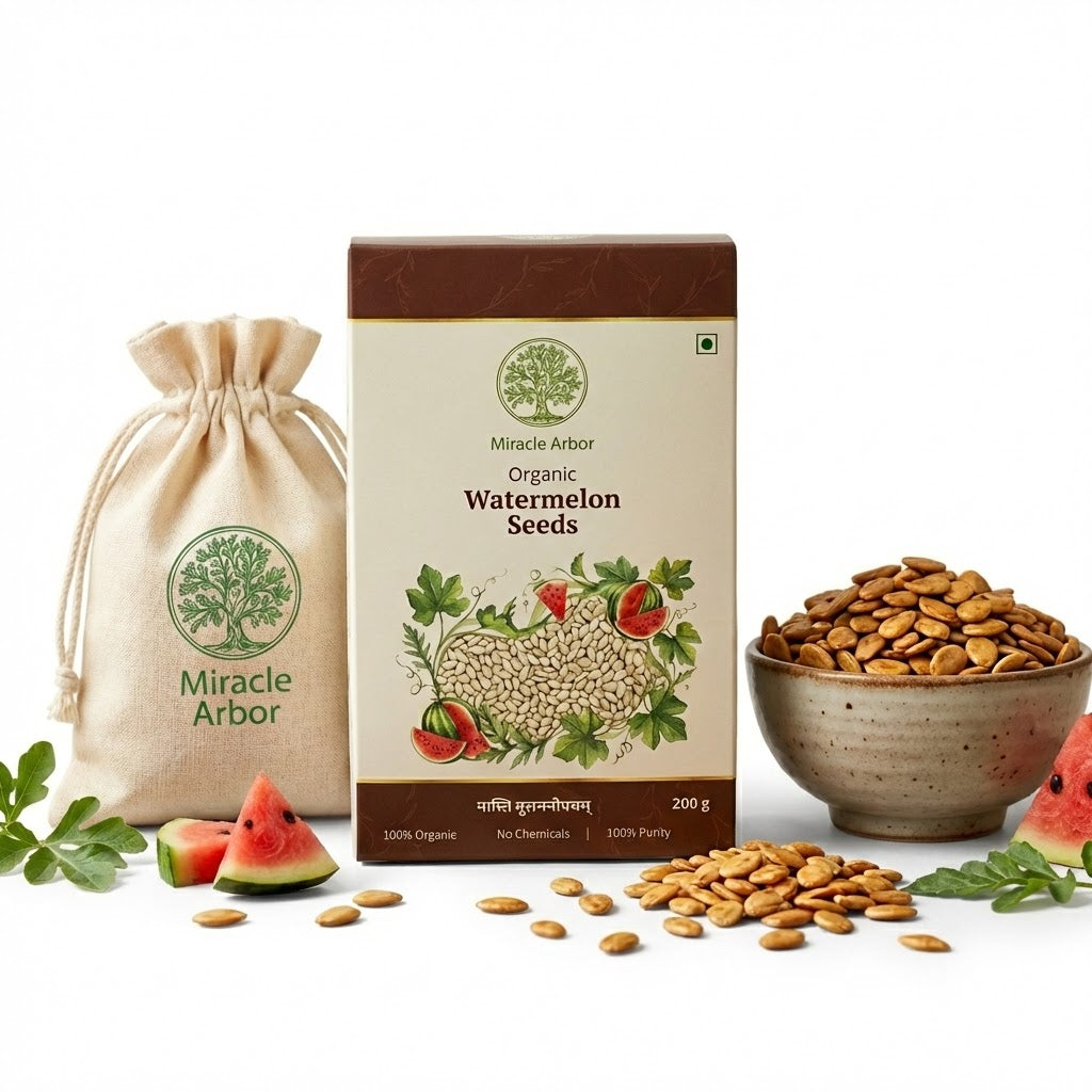 Organic Watermelon Seeds – Raw & Unroasted | 100% Natural