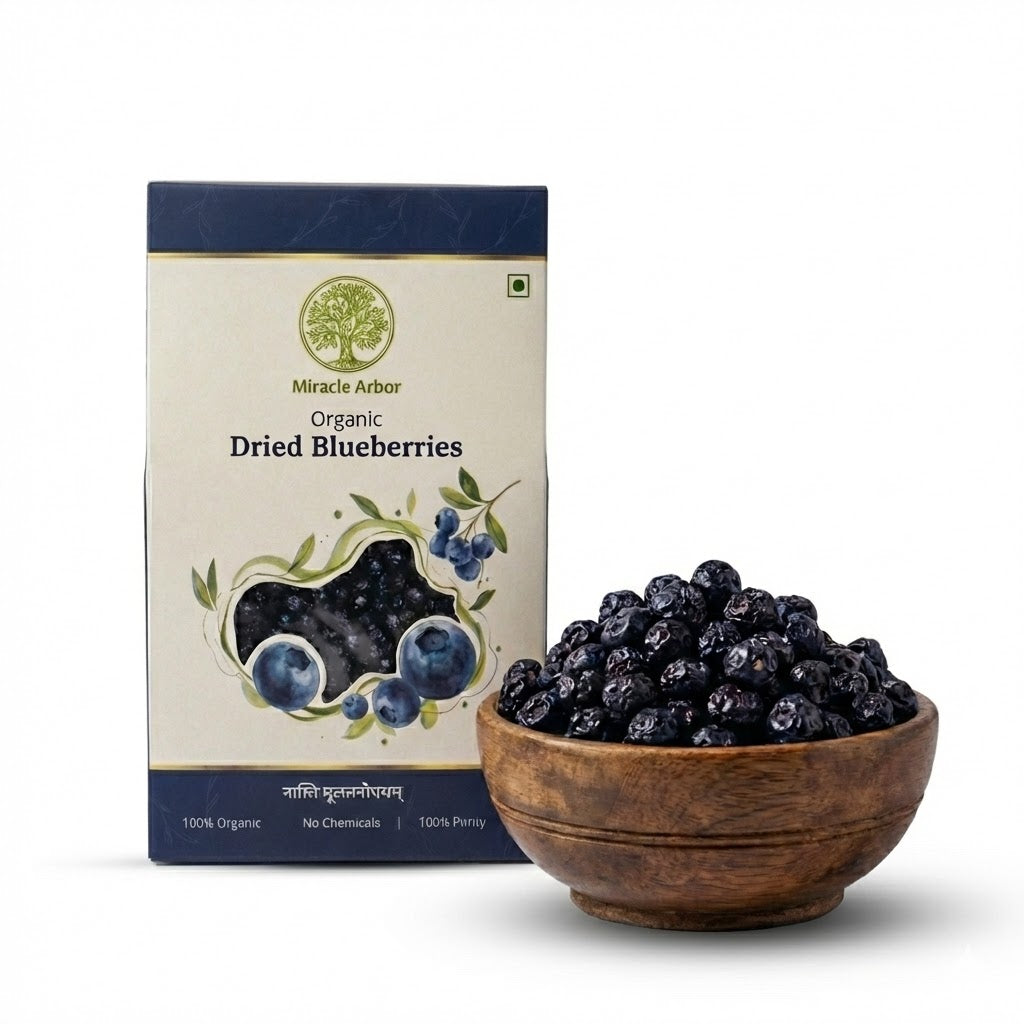 Organic Dried Blueberries – 100% Natural & Antioxidant Rich