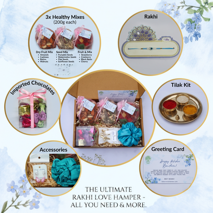 Miracle Arbor Rakhi Gift Hamper for Brother | Premium Rakhi Hamper Set