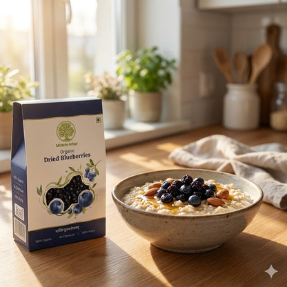 Organic Dried Blueberries – 100% Natural & Antioxidant Rich