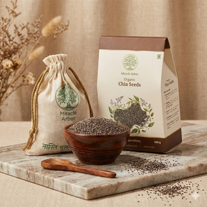 Organic Chia Seeds – Raw & Unroasted | 100% Natural