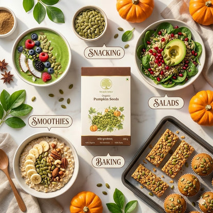 Organic Pumpkin Seeds – Raw & Unroasted | 100% Natural