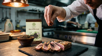 Organic Black Sesame Seeds (Kala Til) – Raw & Unroasted | 100% Natural