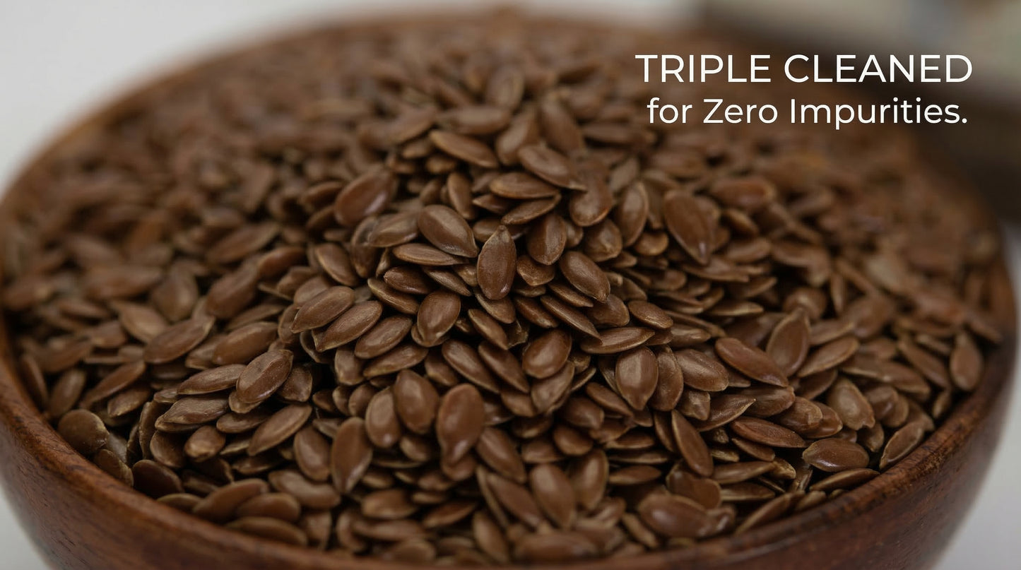 Organic Flax Seeds (Alsi) – Raw & Unroasted | 100% Natural