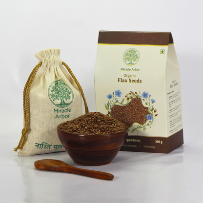 Organic Flax Seeds (Alsi) – Raw & Unroasted | 100% Natural