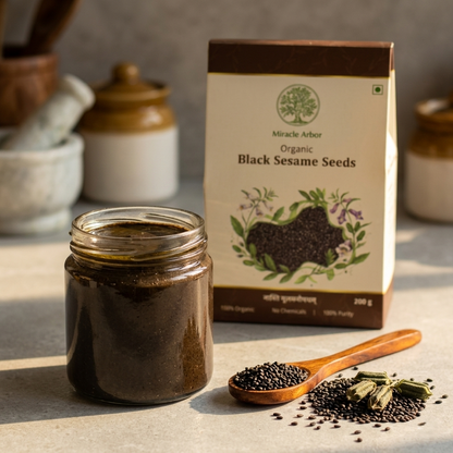 Organic Black Sesame Seeds (Kala Til) – Raw & Unroasted | 100% Natural