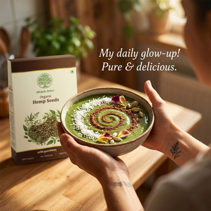 Organic Hemp Seeds – Raw & Unroasted | 100% Natural