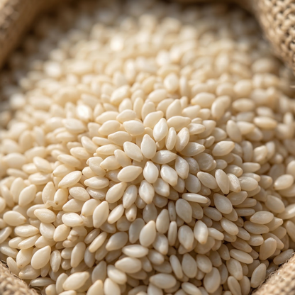 Organic White Sesame Seeds – Raw & Unroasted | 100% Natural