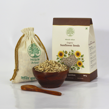 Organic Sunflower Seeds – Raw & Unroasted | 100% Natural