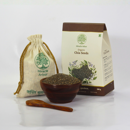 Organic Chia Seeds – Raw & Unroasted | 100% Natural